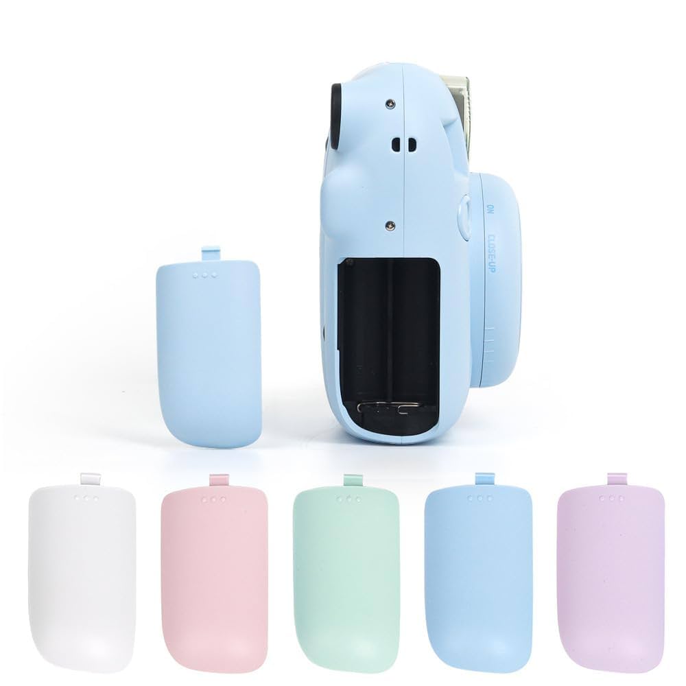 【Pupu】instax mini 90 サブバッテリー　充電　フィルム Amazon | 1個 for Instax Mini 12 バッテリーカバーfor Instax